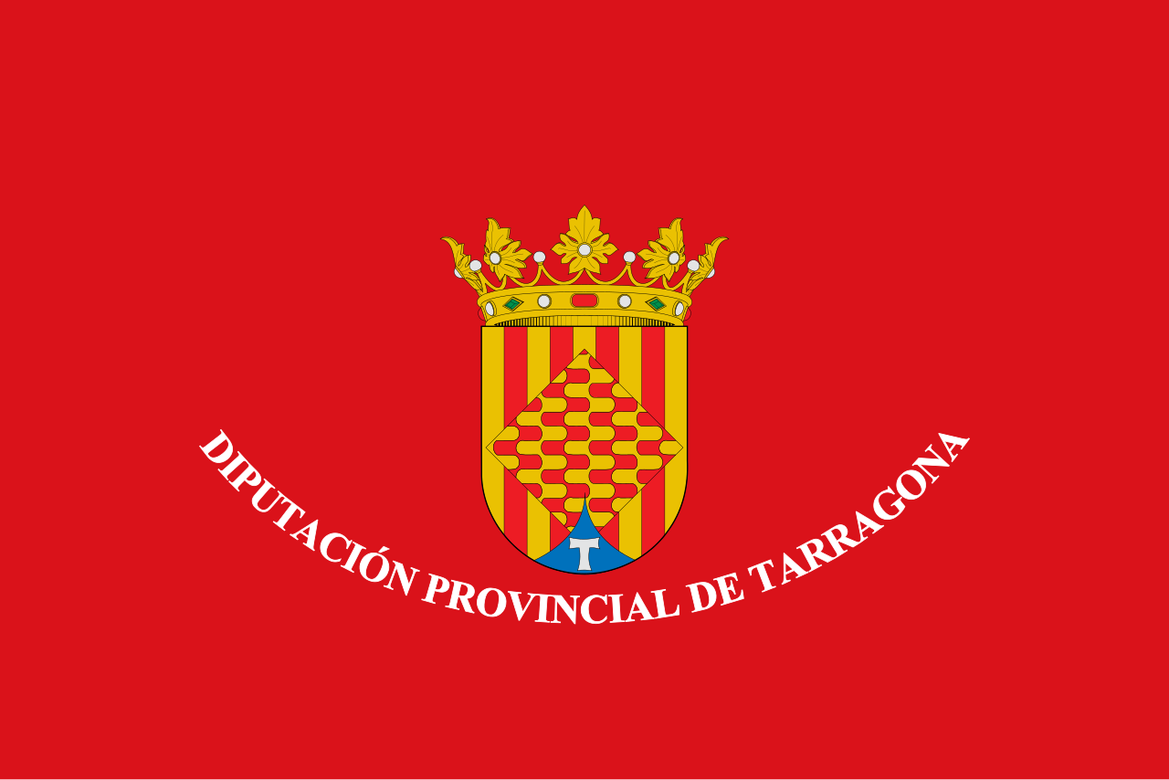 Bandera actual de la provincia de Tarragona.svg