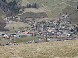 Erlenbach im Simmental village