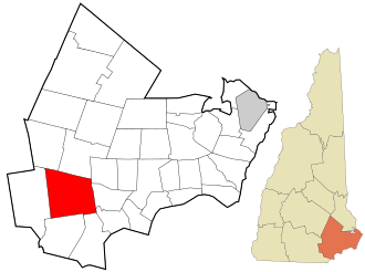 Location in Rockingham County, New Hampshire