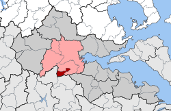 Location within the regional unit