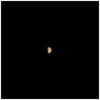 First view of Mars taken by the Mars Climate Orbiter MARCI. It was acquired on 7 September 1999.