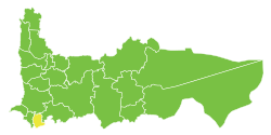 Location in Hama Governorate