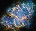 Image of Crab Nebula from JWST