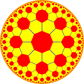 Truncated order-8 triangular tiling
