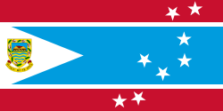 Former flag of Tuvalu (1996–1997)