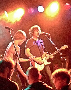 Moistboyz performing in 2014
