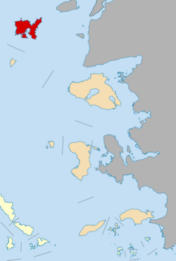 Location of Lemnos