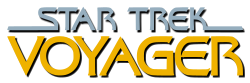 Star Trek: Voyager logo.