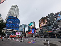 The square in 2023