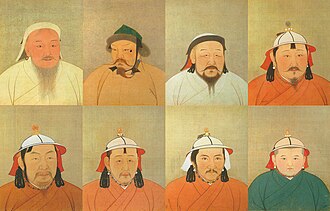Collage of eight portraits