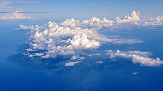 Aerial view of the mountain