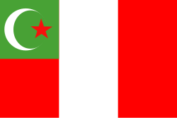 Flag of the Creek Nation, (c. 1861)[citation needed]