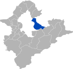 Location of Xizhi in New Taipei