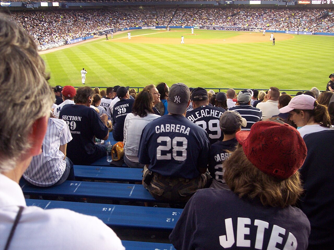 Bleacher Creatures at the Yankee Stadium.jpg