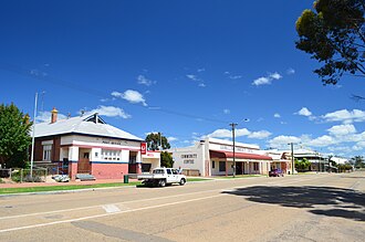 View of Railway Terrace, 2013.