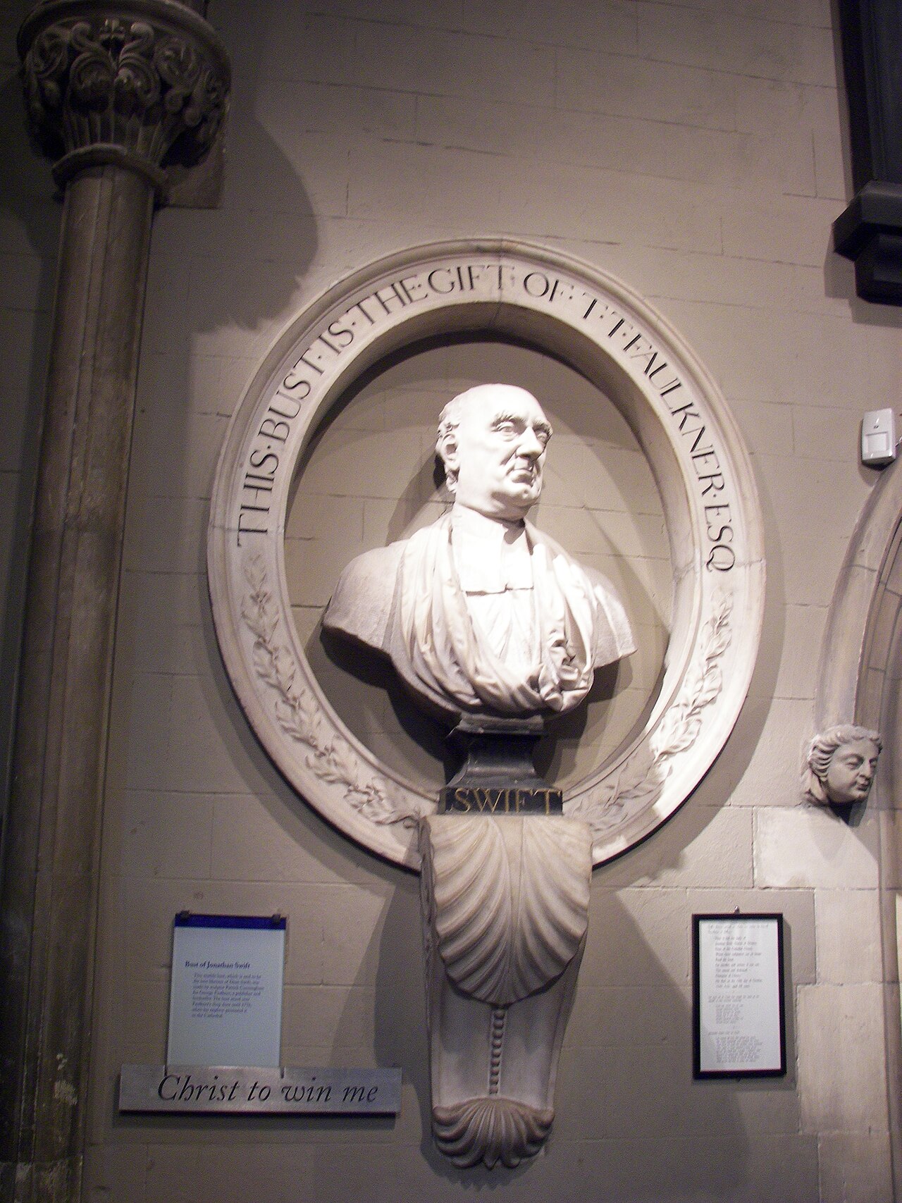 St. Patrick's Cathedral Swift bust.jpg