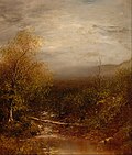 Pool in the Adirondacks (1875-1878) by Ralph Albert Blakelock