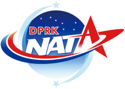 The logo of the National Aerospace Technology Administration of North Korea.