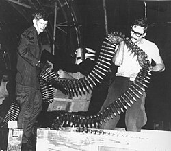 An M61 ammunition belt