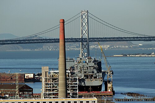 View from Hunter's Point, San Francisco, 2015