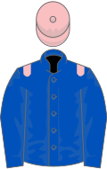 Royal Blue, Pink epaulets, Pink cap