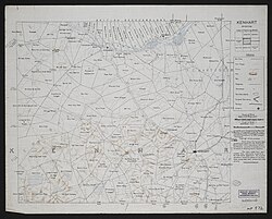 Kenhart. 3rd edition. Compiled and lithographed by Mapping Section F.I.D. Cape Town, under the superintendence of Capt. P. H. du P. Casgrain.