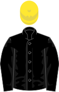 Black, yellow cap