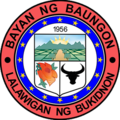 Official seal of Baungon
