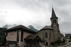 The church of Saint-Maurice, in Serraval