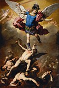 The Fall of the Rebel Angels, by Luca Giordano c. 1660–1665