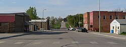 Downtown Rulo: 1st Street, May 2014
