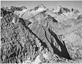 Mt. Brewer and North Guard by Ansel Adams ca. 1936