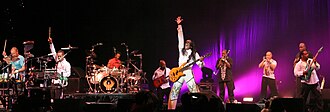 Earth, Wind & Fire performing in 2009
