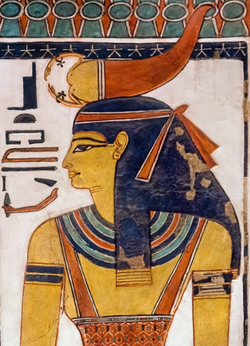 Serket as seen in the Tomb of Nefertari