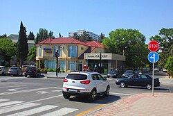 Haydar Aliyev Avenue in Sumgayit