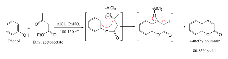 The Pechmann condensation as applied to 4-methylcoumarin