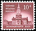 A 1956 stamp issued by the U.S. Postal Service