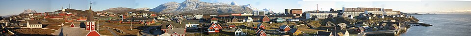 Panorama of Nuuk