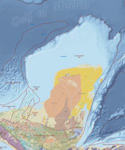 Maya Block / detail of 2006 map by French & Schenk / via USGS