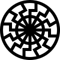 Black Sun, a Nazi design