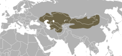 Map of range
