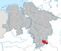 Location of Osterode