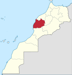 Location in Morocco