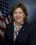 Former United States Senator of North Carolina Kay Hagan (J.D. 1978)[375]