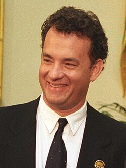 A photograph of Tom Hanks