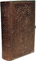 The Holy Bible — Relievo leather‑bound edition (1864)