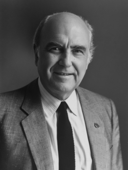 Portrait of Andreas Papandreou in 1981