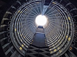 Ponte Tower inner courtyard