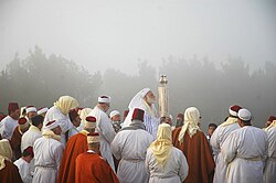 High Priest leading procession