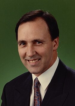 photograph of Keating